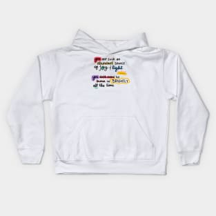 Source of joy & light v2 Kids Hoodie